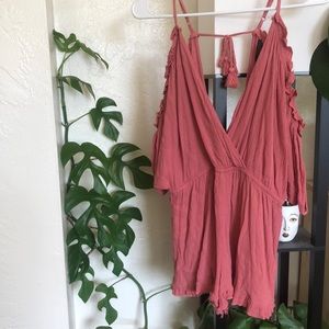 Pink Topshop romper for Summer!